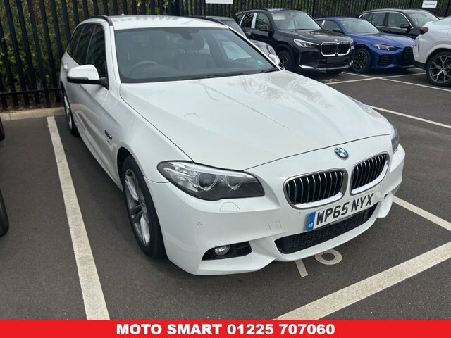 BMW 5 Series 2.0 520D M Sport Touring Euro 6 White