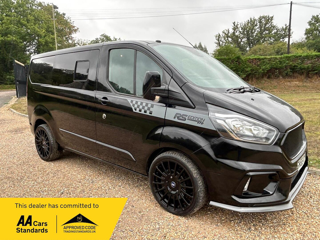 Ford Transit Custom 2.0 L 2.0 Custom 280 Ecoblue Limited L1 H1 Eu Black