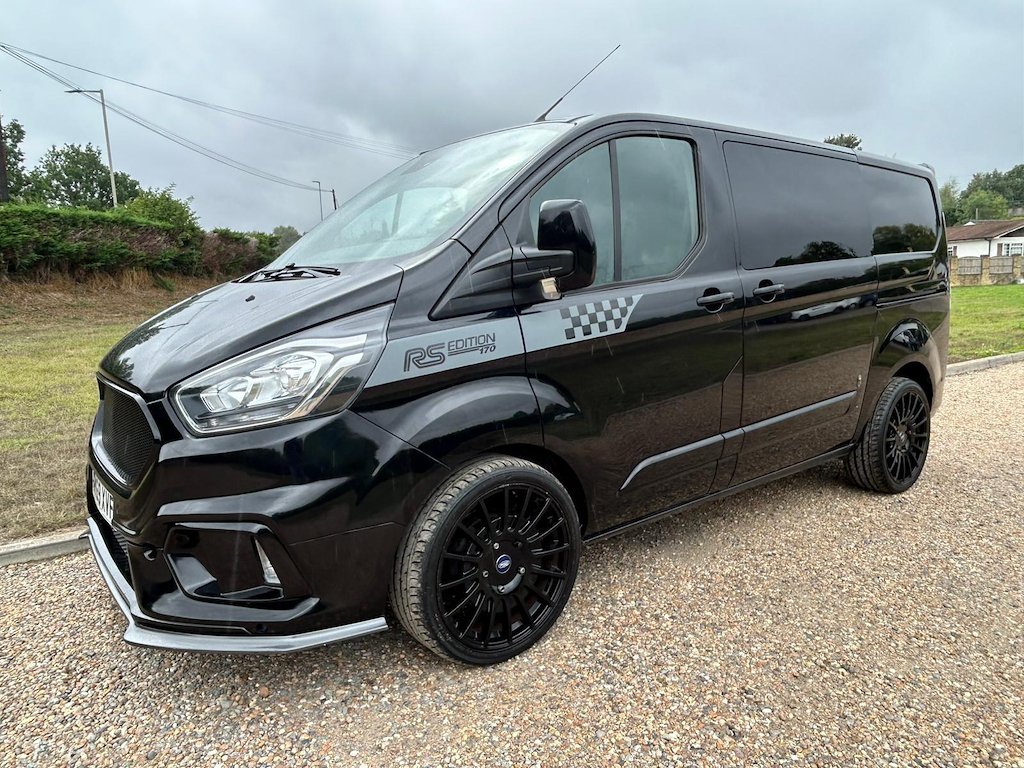 Ford Transit Custom 2.0 L 2.0 Custom 280 Ecoblue Limited L1 H1 Eu GK69XVF Black #3