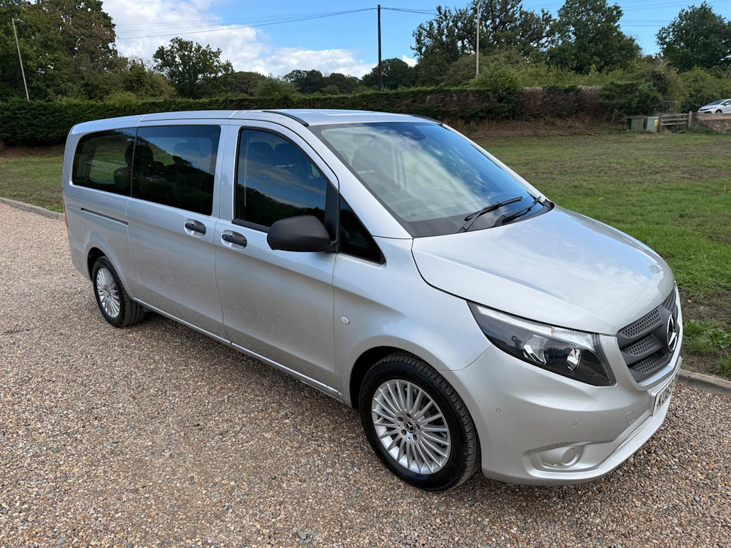 Mercedes-Benz Vito 2.1 L 2.1 119 Cdi Select Tourer G-tronic Rwd L3 Eu Silver #4