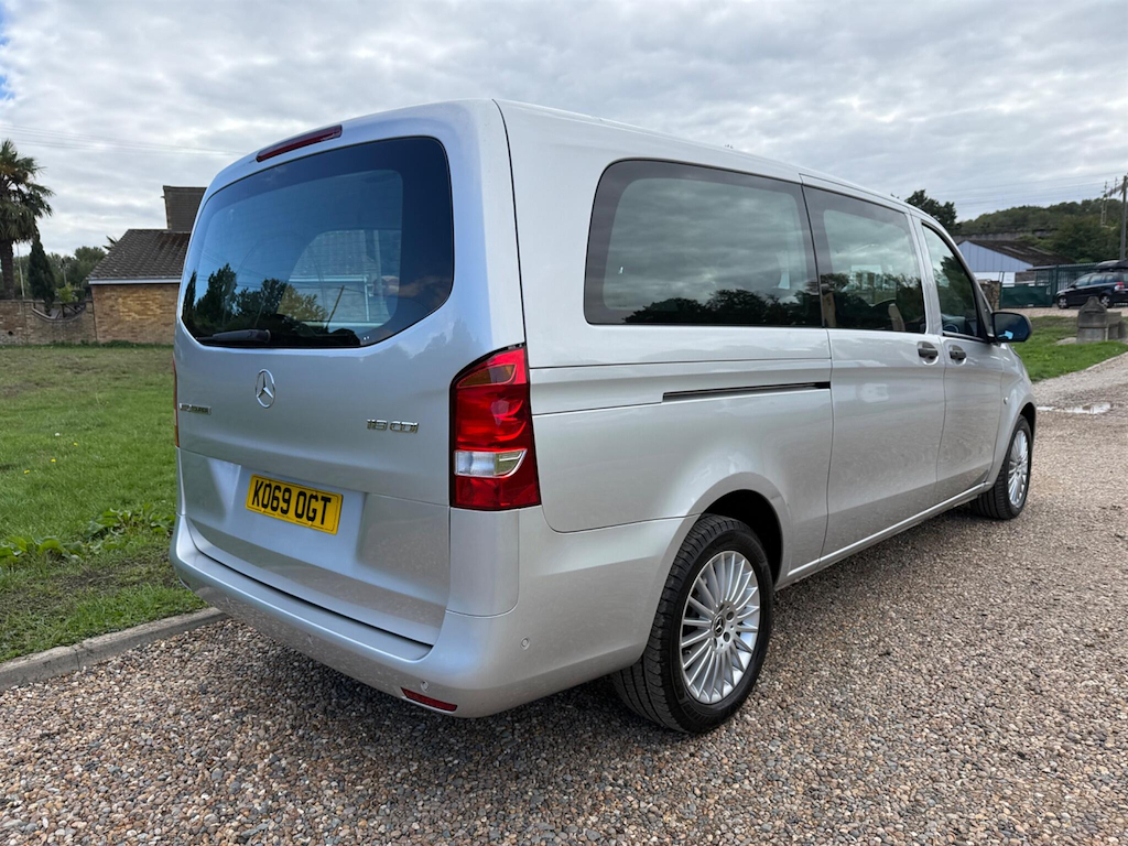 Mercedes-Benz Vito 2.1 L 2.1 119 Cdi Select Tourer G-tronic Rwd L3 Eu Silver #6
