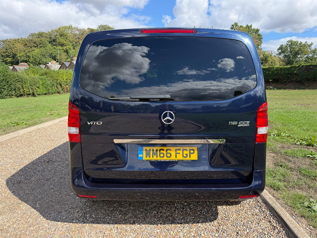 Mercedes-Benz Vito 111Cdi Van Black #8
