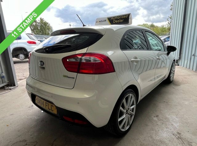 Kia RIO 1.4 Ecodynamics 4 Hatchback Euro White #3