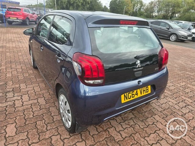 Peugeot 108 1.0 Vti Active Hatchback 2 Tronic Euro Blue #2