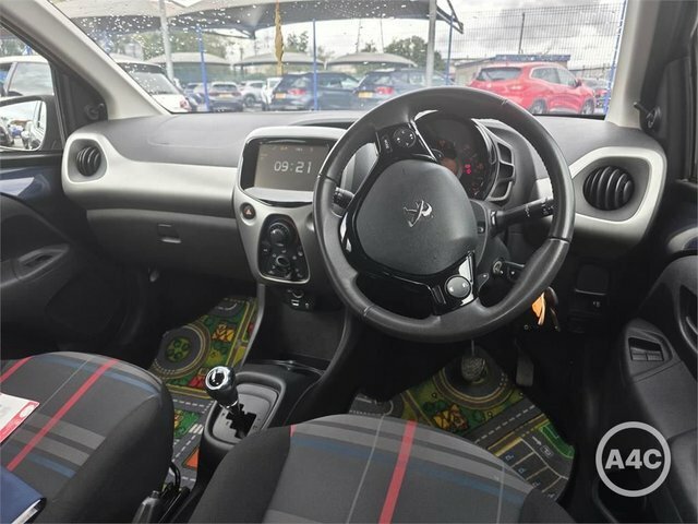 Peugeot 108 1.0 Vti Active Hatchback 2 Tronic Euro Blue #3