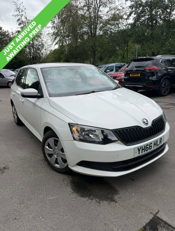 Skoda Fabia 1.0 S Hatchback Euro 6 S S 60 White