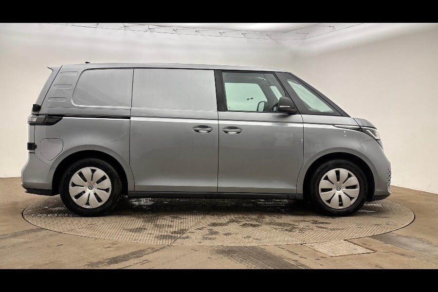 Volkswagen ID.Buzz Pro 77Kwh Commerce Plus Panel Van Aut Silver #3