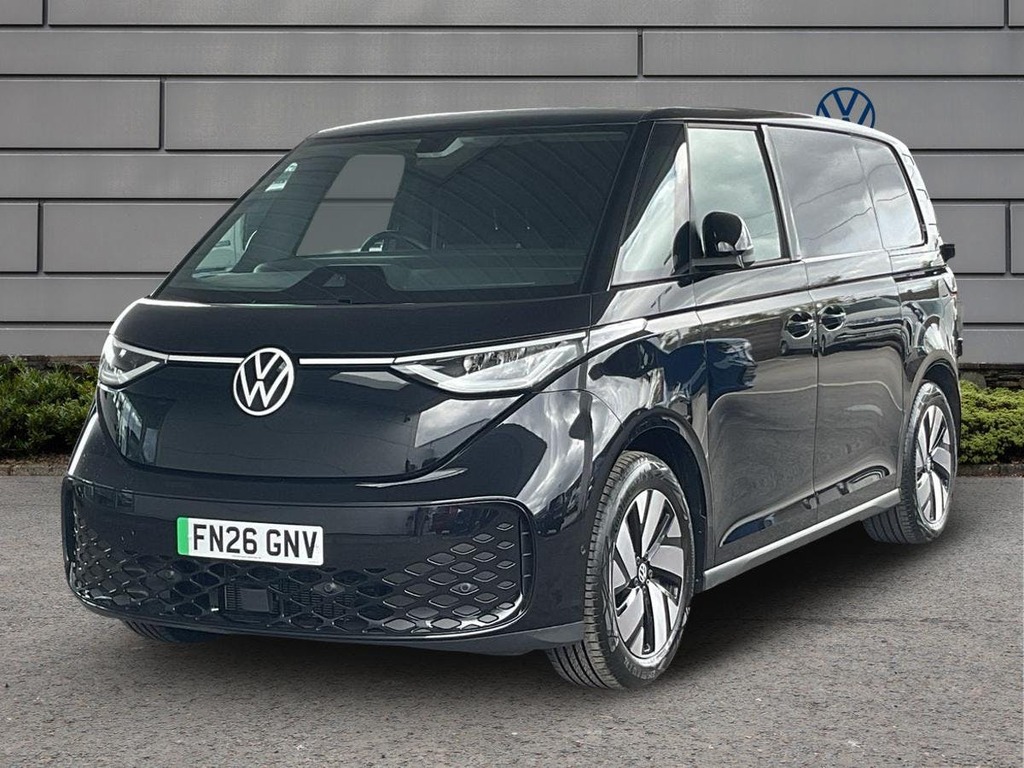 Volkswagen ID.Buzz Pro 79Kwh Commerce Plus Panel Van Aut Black #3