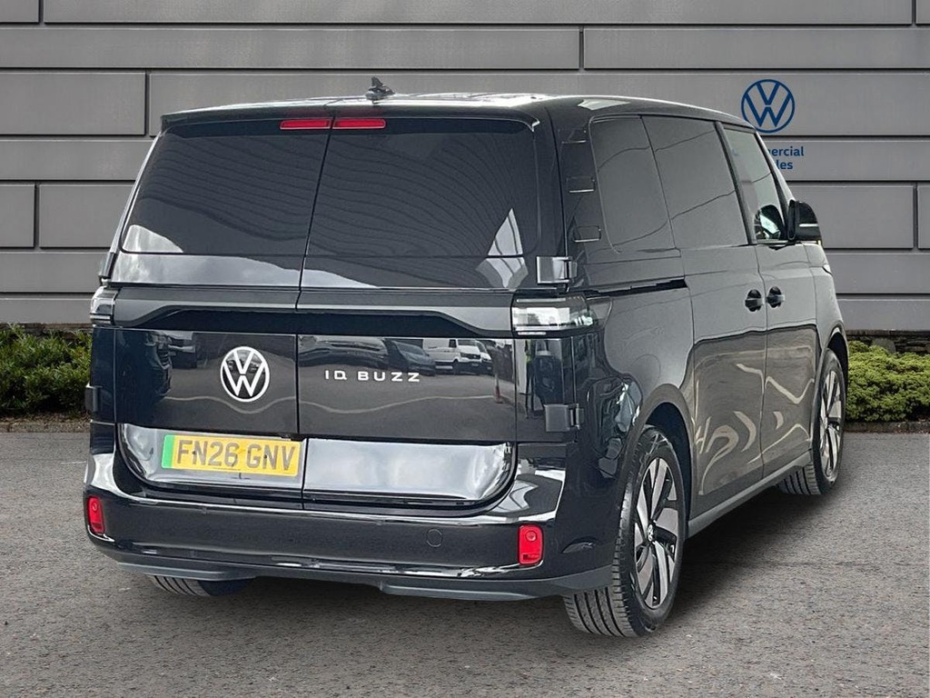 Volkswagen ID.Buzz Pro 79Kwh Commerce Plus Panel Van Aut Black #4
