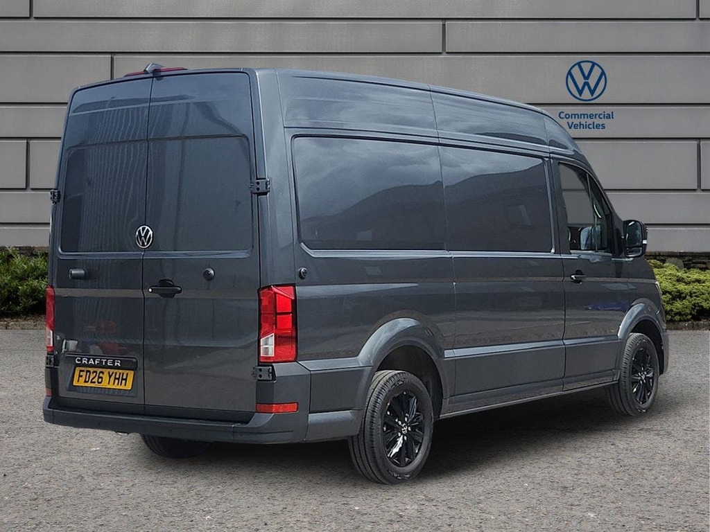 Volkswagen Crafter 2.0 Tdi Cr35 Commerce Plus Panel Van Au FD26YHH Grey #4