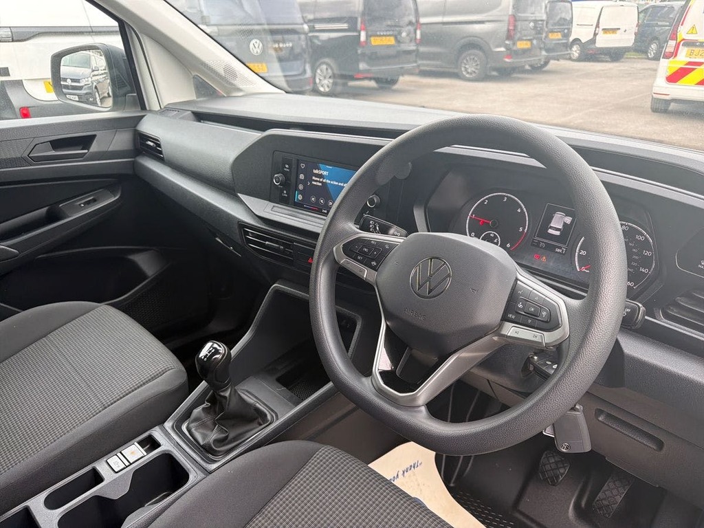 Volkswagen Caddy 2.0 Tdi C20 Commerce Panel Van S White #5