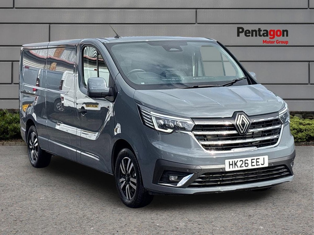 Renault Trafic 2.0 Dci Blue Ll30 Extra Sport Panel Van Grey