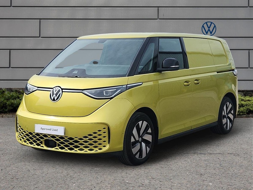 Volkswagen ID.Buzz Pro 77Kwh Commerce Plus Panel Van Aut Yellow #3