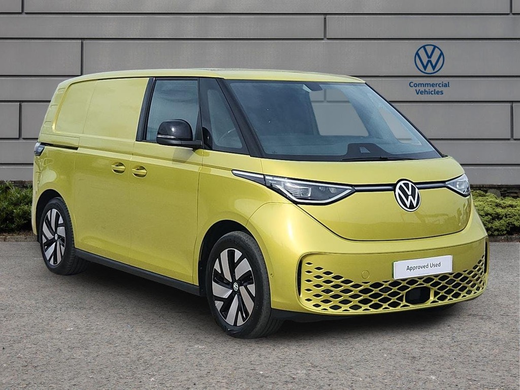 Volkswagen ID.Buzz Pro 77Kwh Commerce Plus Panel Van Aut Yellow