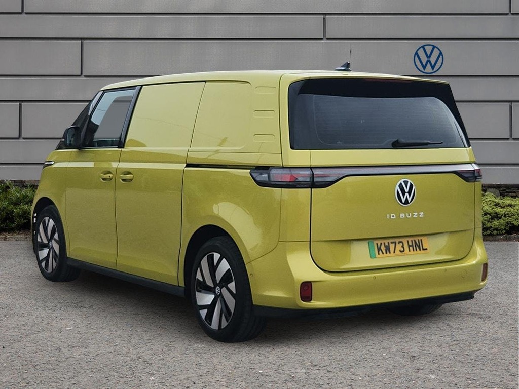 Volkswagen ID.Buzz Pro 77Kwh Commerce Plus Panel Van Aut Yellow #2