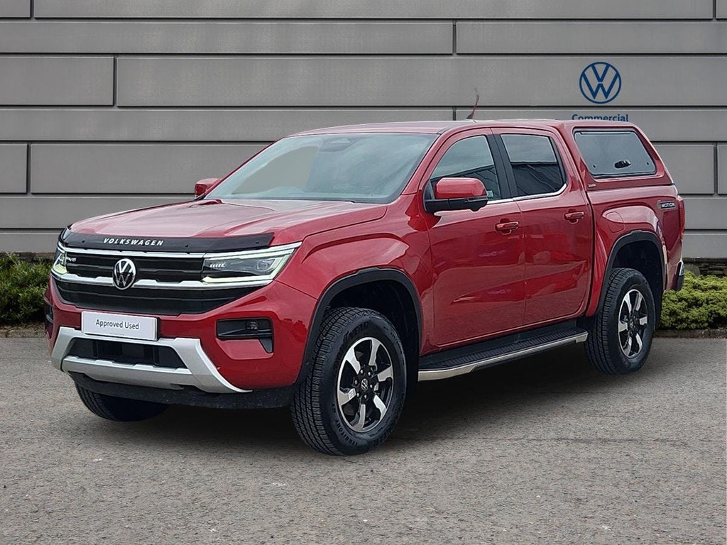 Volkswagen Amarok 3.0 Tdi V6 Style Pickup Double Cab Red #3