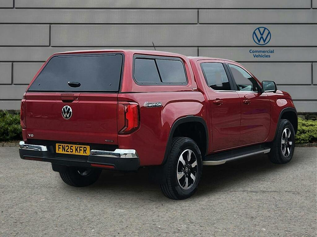 Volkswagen Amarok 3.0 Tdi V6 Style Pickup Double Cab Red #4