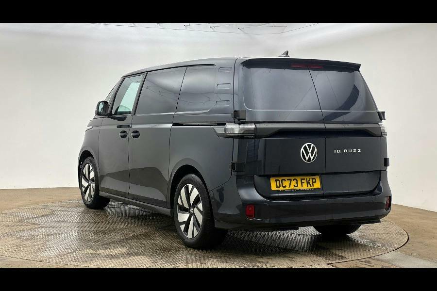 Volkswagen ID.Buzz Pro 77Kwh Commerce Plus Panel Van Aut Blue #2