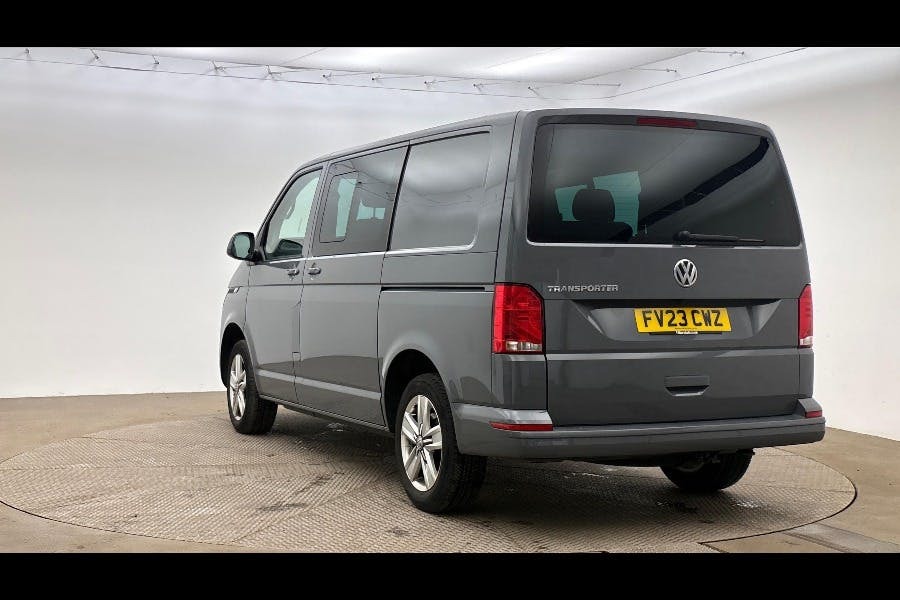Volkswagen Transporter 2.0 Tdi T32 Highline Kombi Double Cab M Grey #2