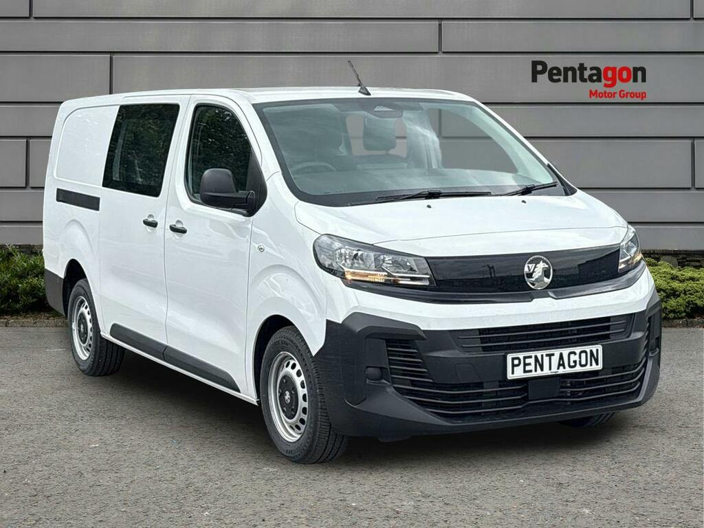 Vauxhall Vivaro 2.2 Prime Xl Crew Van Double Cab 6Dr White