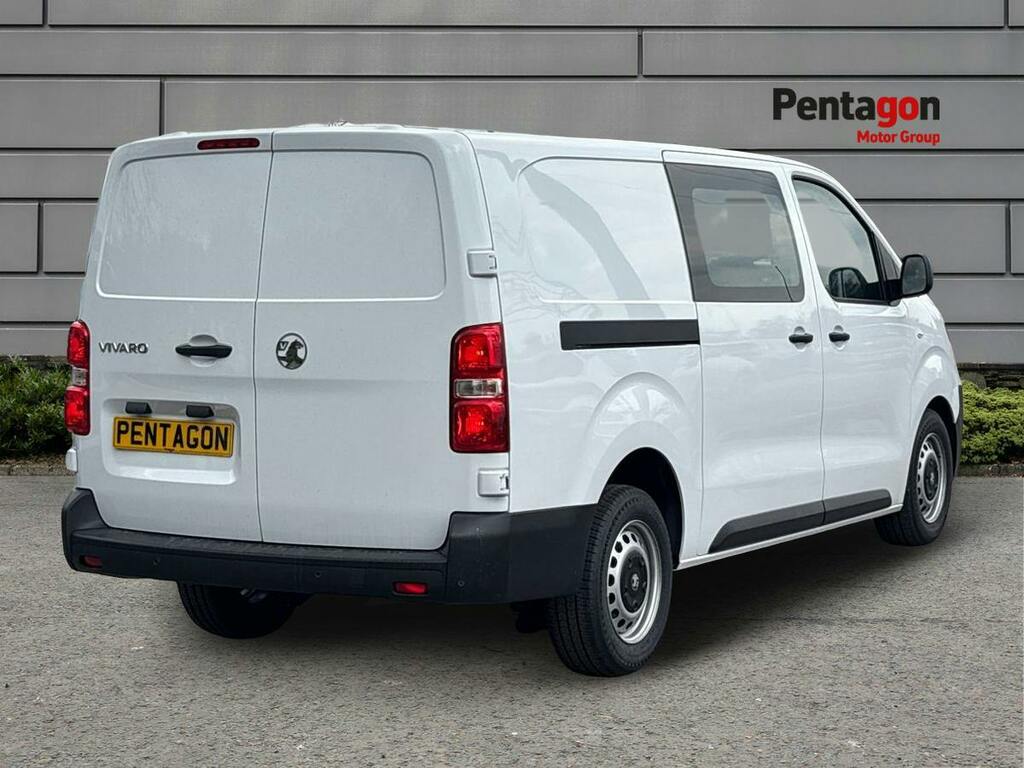 Vauxhall Vivaro 2.2 Prime Xl Crew Van Double Cab 6Dr White #4
