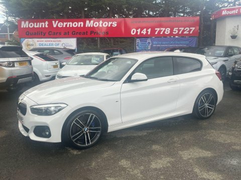 BMW 1 Series 2.0 120D M YK68BVB White #3