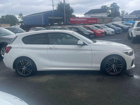BMW 1 Series 2.0 120D M YK68BVB White #6
