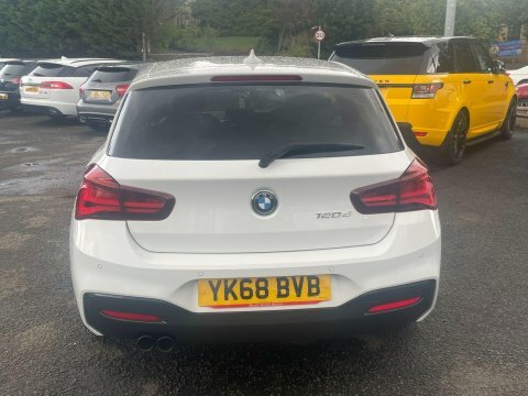 BMW 1 Series 2.0 120D M YK68BVB White #5