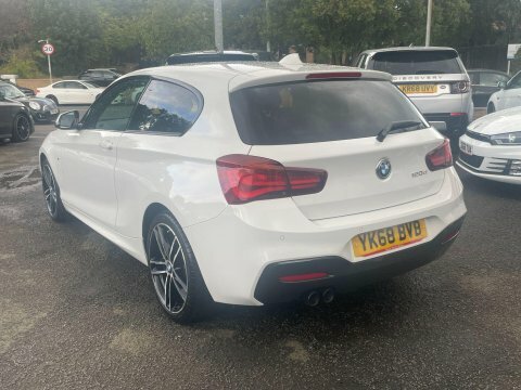 BMW 1 Series 2.0 120D M YK68BVB White #4