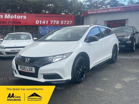 Honda Civic 1.6 I-dtec Black White