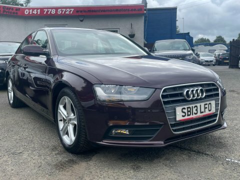Audi A4 Saloon 2.0 Tdi Se Technik Multitronic Euro 5 Ss Black #13