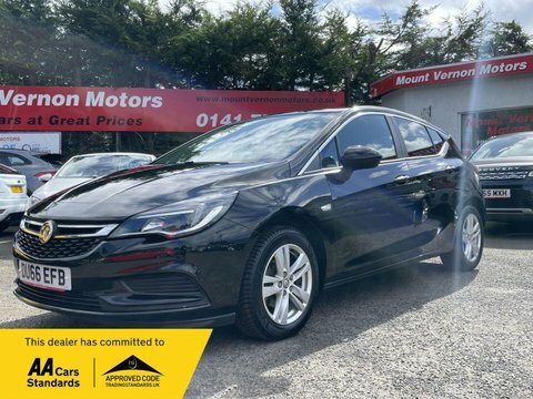 Vauxhall Astra 1.0I Turbo Ecoflex Black