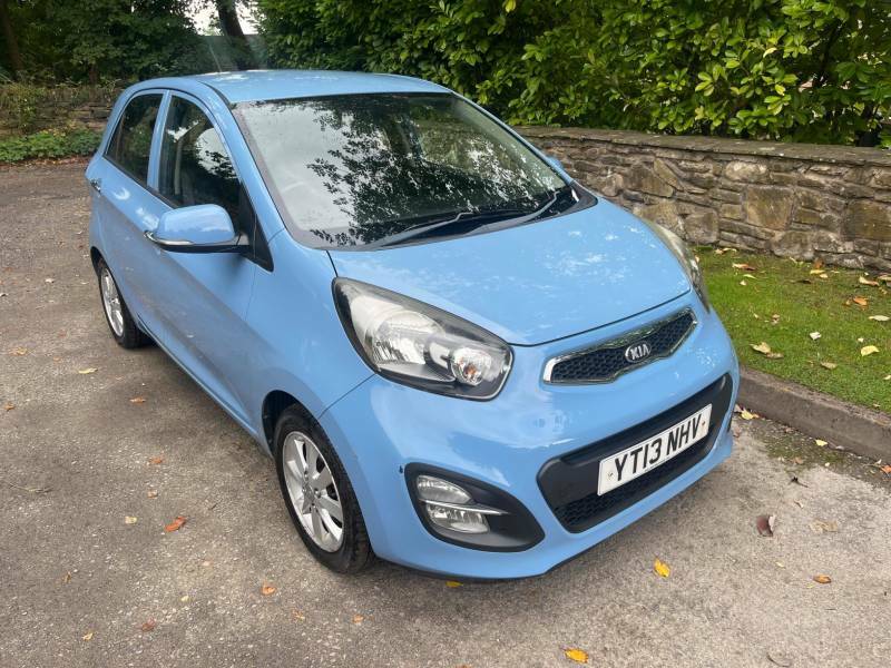 Kia Picanto 1.25 2 - 2013 13 YT13NHV Blue #5