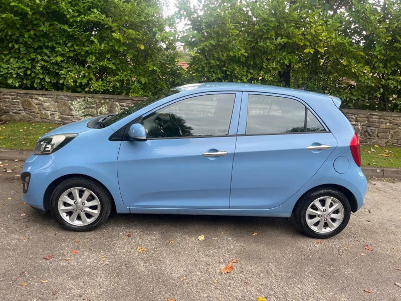 Kia Picanto 1.25 2 - 2013 13 YT13NHV Blue #4