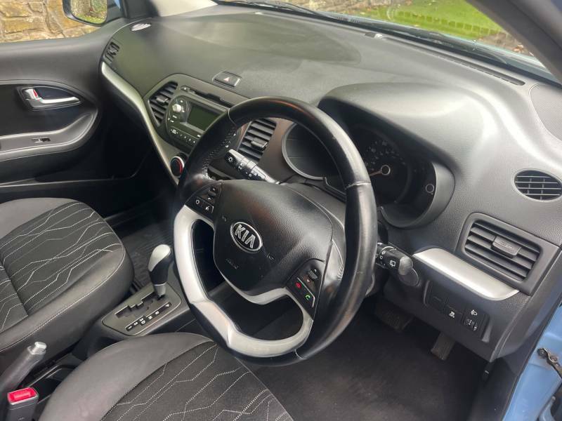 Kia Picanto 1.25 2 - 2013 13 YT13NHV Blue #6