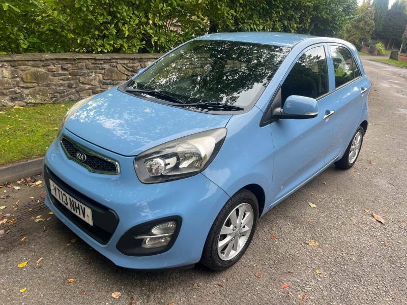 Kia Picanto 1.25 2 - 2013 13 YT13NHV Blue