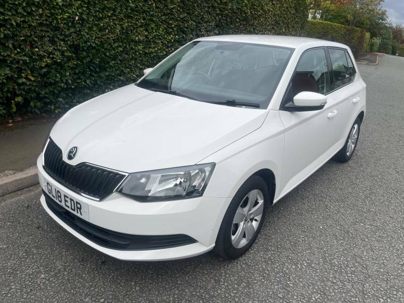 Skoda Fabia 1.0 Mpi Se White #3