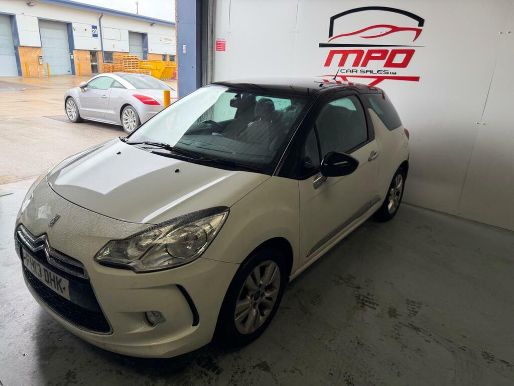 Citroen DS3 1.6 E-hdi Airdream Dstyle Hatchback White #2