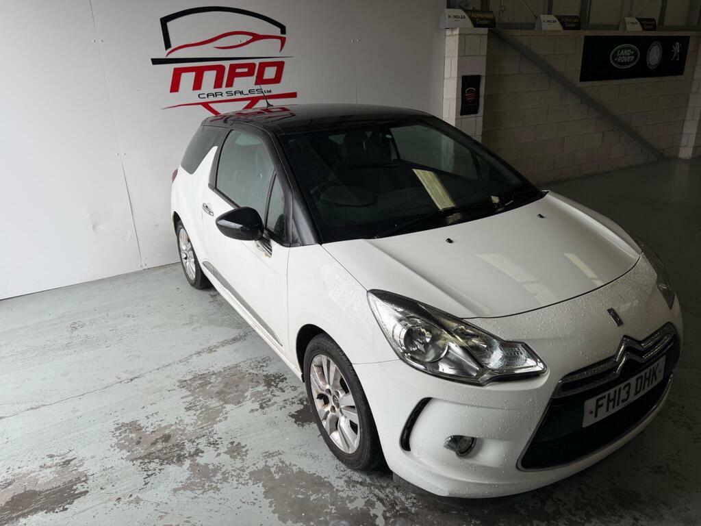 Citroen DS3 1.6 E-hdi Airdream Dstyle Hatchback White #5