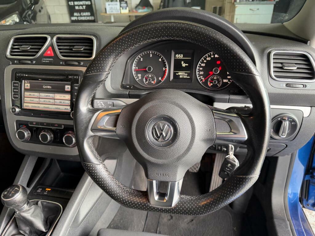 Volkswagen Scirocco Gt White #22