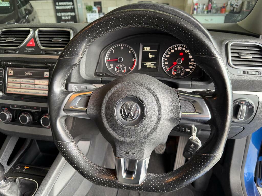 Volkswagen Scirocco Gt White #23