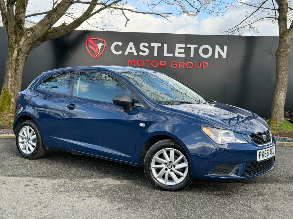 Seat Ibiza 1.0 Sol Sport Coupe Euro 6 Blue