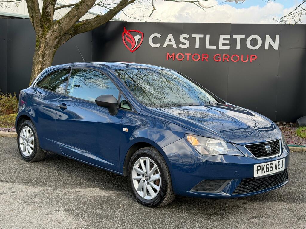 Seat Ibiza 1.0 Sol Sport Coupe Euro 6 Blue #5