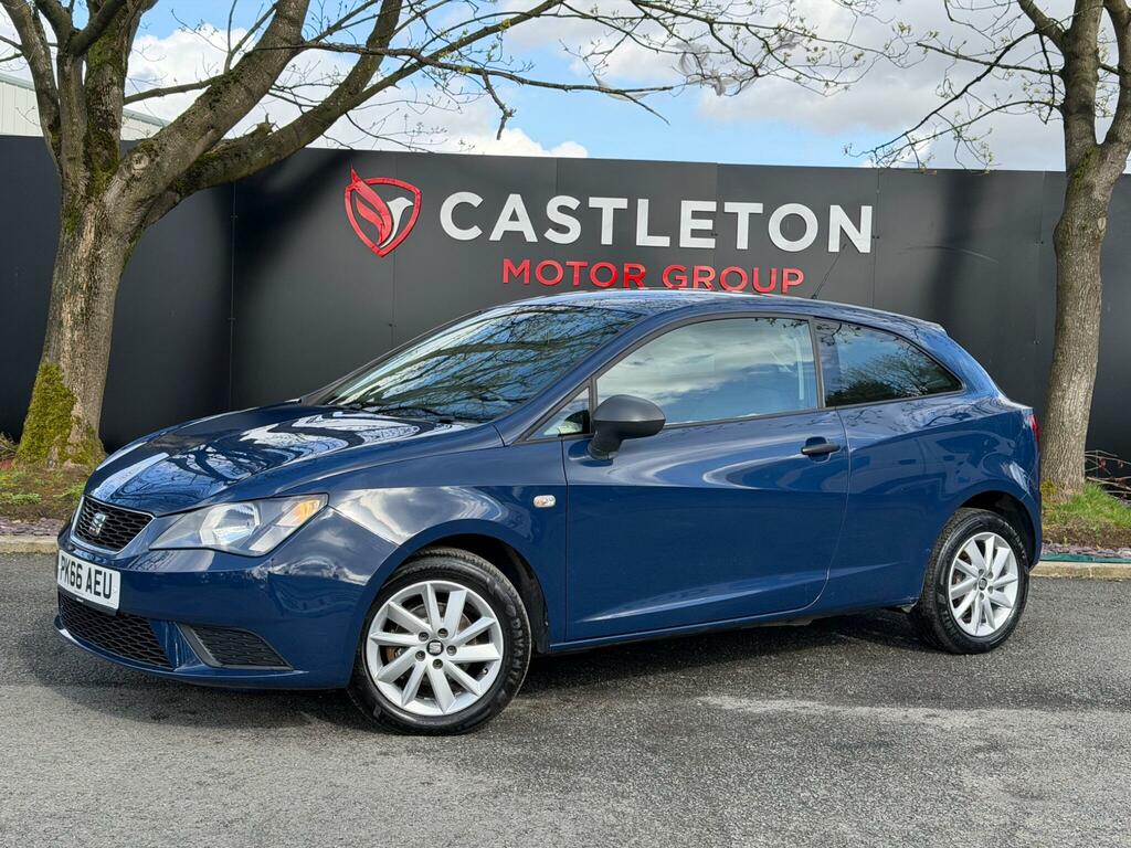 Seat Ibiza 1.0 Sol Sport Coupe Euro 6 Blue #2