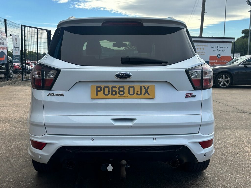 Ford Kuga 2L St-line PO68OJX White #6