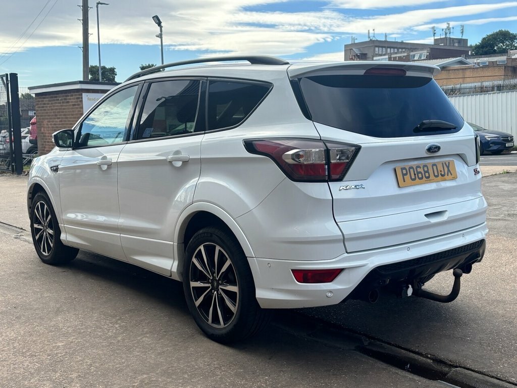 Ford Kuga 2L St-line PO68OJX White #5