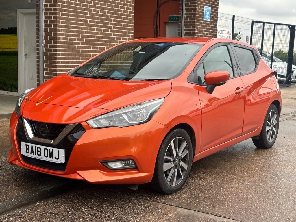 Nissan Micra 0.9L N-connecta Orange #3