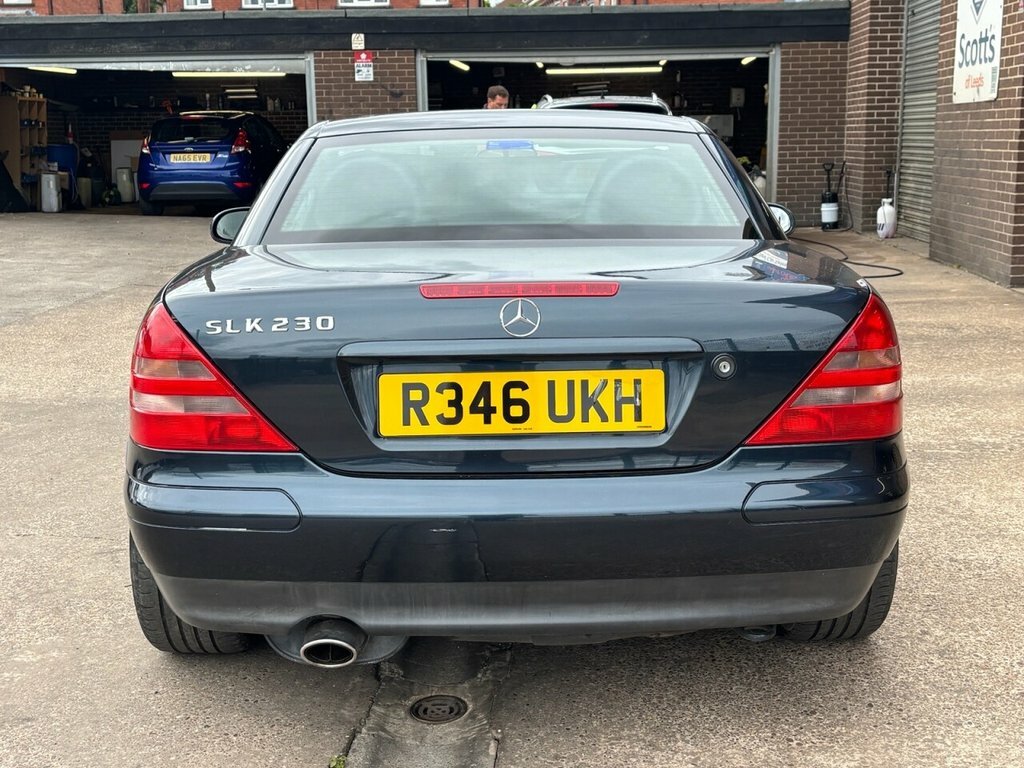 Mercedes-Benz SLK Convertible Black #6