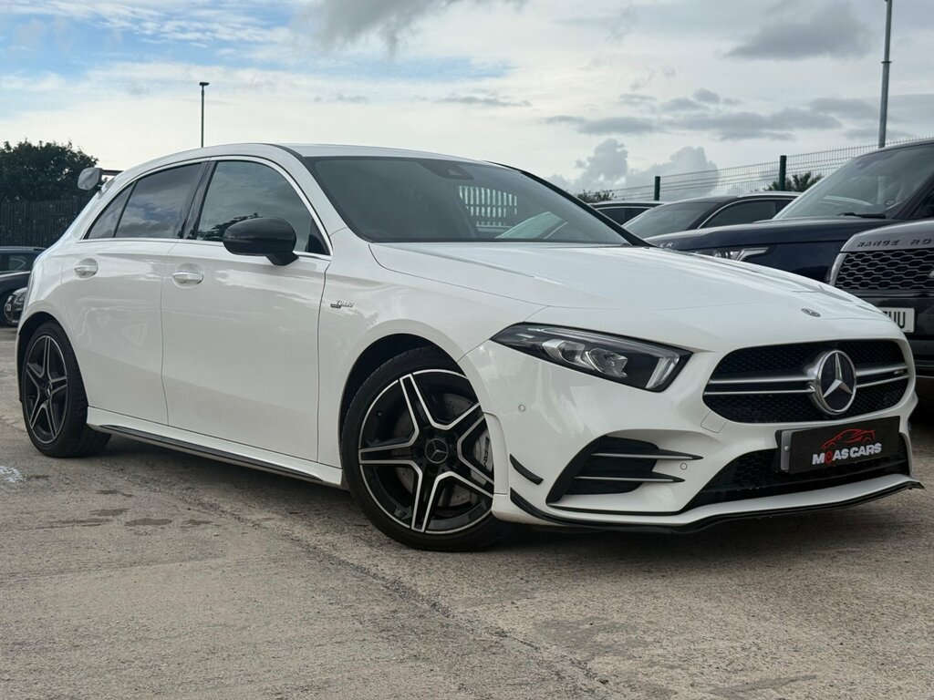 Mercedes-Benz A Class 2.0 A35 Amg Premium Hatchback Spds Dc White