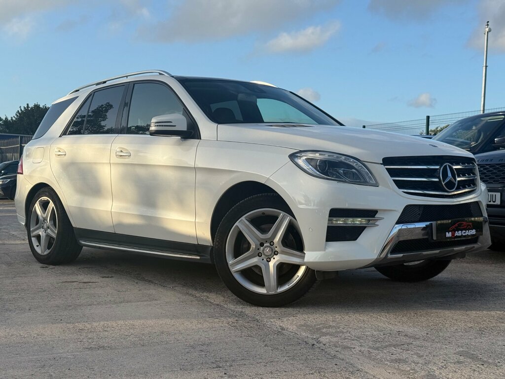 Mercedes-Benz M Class 2.1 Ml250 Bluetec Amg Line Suv G-tronic White